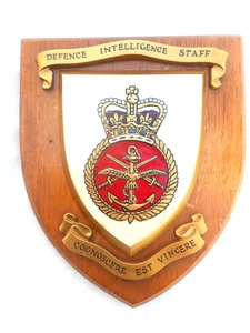 PLACA DE PARED/CRESTA/ESCUDO PERSONAL DE INTELIGENCIA DE DEFENSA - Imagen 1 de 1