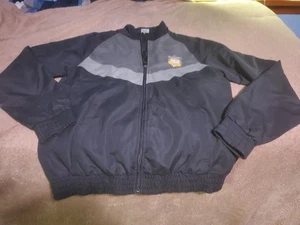 Spalding Mens Windbreaker Jacket Size M Black - Picture 1 of 3