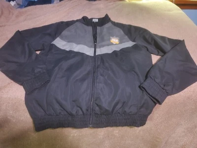 Spalding Mens Windbreaker Jacket Size M Black - Image 1 of 3