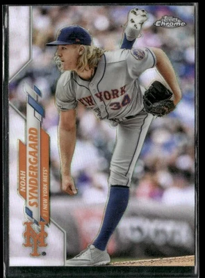 Topps Chrome 2020 - Noah Syndergaard #58 refractor Foto 1 de 2