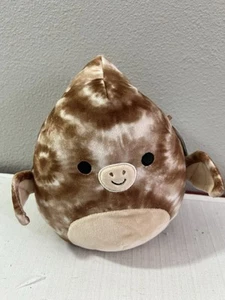 Squishmallow 8 Zoll Edmund der Braune Batik Pterodaktylus Dinosaurier Kellytoy Neu mit Etikett - Bild 1 von 4