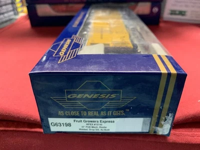 ATHEARN  HO G63198 FRUIT GROWERS EXPRESS 57' MECH REEFER  WFEX 12145 FREE SHIP - Image 1 of 4
