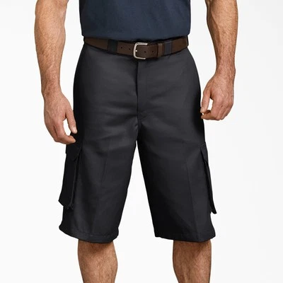 NWT Dickies Loose Fit Cargo Work Shorts Men's 44 Black 13" Inseam Loose  Fit - Image 1 of 4