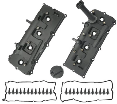 Valve Cover Set & Gaskets For Nissan Titan Armada Pathfinder Infiniti QX56 5.6L - Image 1 of 4