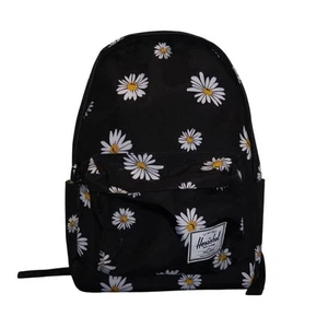 Herschel Supply Co. Backpack Classic XL Black Daisy Print - Picture 1 of 11