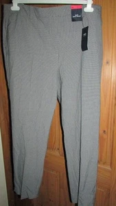 ladies black/white check slim ankle grazer trousers from M&S size 18r,bnwt,£35 - Picture 1 of 1