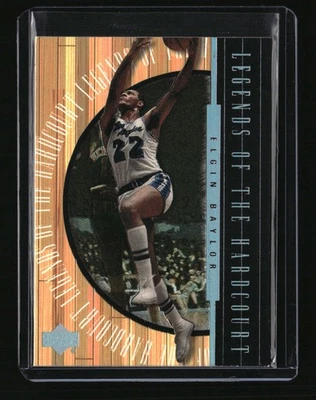 1999-00 Upper Deck Hardcourt #L2 Elgin Baylor Legends of the Hardcourt - Image 1 of 2