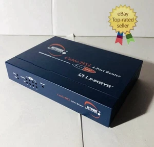 Linksys NR041 Cable/DSL 4 Port Router 10/100 Wired Router No Power Cord - Picture 1 of 10