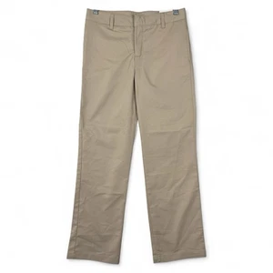 Flynn O'Hara Uniform Pants Girls Flat Front Slacks Khaki Beige, 14R - Picture 1 of 8