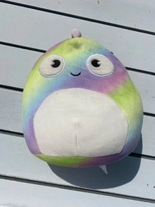 Squishmallows Summer Chameleon Honeydew Squishmallow 8” Preowned - Picture 1 of 3