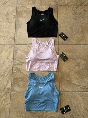 3 PARES SUJETADORES DEPORTIVOS NIKE PRO COMBAT DRI-FIT MUJER TALLA XL Foto 1 de 2