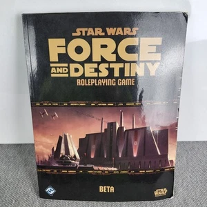 Star Wars Force and Destiny Roleplaying Game Beta RPG Sourcebook FFG softcover - Picture 1 of 6
