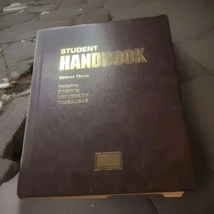Student Handbook Vol. 3 by Roget's University Thesaurus - Bild 1 von 7