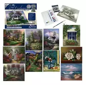 Canvas Picture Like Paint By Numbers Artist Acrylic Deluxe Large Painting Kits - Bild 1 von 20