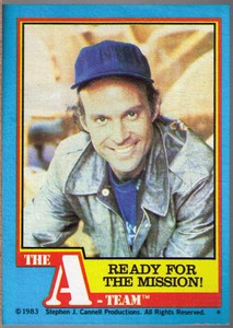 1983 Topps The A-Team #40 Ready For The Mission