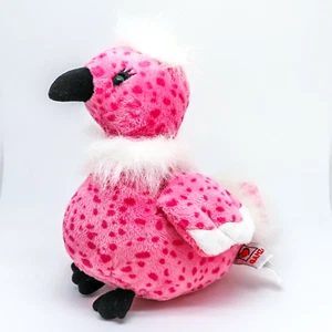 Ganz Webkinz Cherry Blossom Bird HM455 Pink Spotted Plush Stuffed Animal No Code - Picture 1 of 12