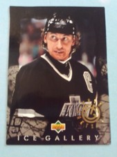 1994-95 Upper Deck "Ice Gallery" Insert # IG-15 Wayne Gretzky!