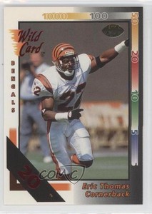 1992 Wild Card 20 Stripe Eric Thomas #429