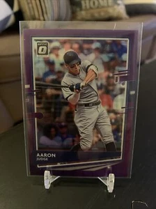 Aaron Judge 2020 Optic Purple Prizm #’d 78/99 NYY MVP - Bild 1 von 2