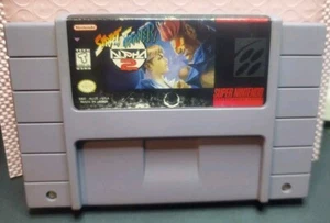 Street Fighter Alpha 2 Super Nintendo Clean Tested Authentic - Picture 1 of 3