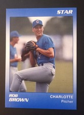 1990 Charlotte Rangers Rob Brown #2