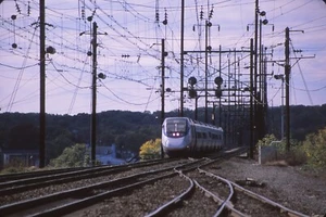 Original Fuji RR Slide Amtrak Acela #2003 Northeast Corridor Commuter Action - Picture 1 of 1