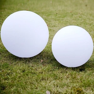 16" ASSORTED LED Ball Orb Battery Operated FLOATING POOL LIGHT Wedding Party - Picture 1 of 8