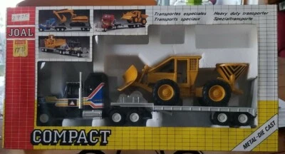Joal Compact, Ref. 322, Die Cast, Truck Trailer & Snow Plough Made In Spain - Image 1 of 2