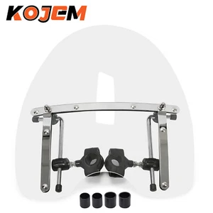 Parabrisas transparente de moto de 18"x16" para Yamaha V Star 650 1100 1300 - Imagen 1 de 11