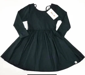Omi Jo Green Jade Billow Long Sleeved Dress Size 8 NWT - Picture 1 of 3