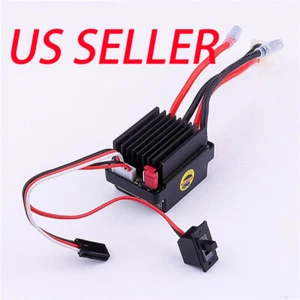 High Voltage Waterproof 320A Brushed ESC Speed Controller For RC Car Boat Motor - Picture 1 of 9