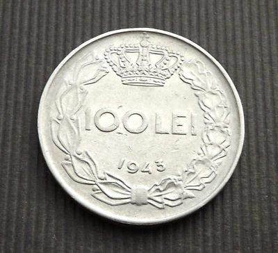 Romania 1943 100 Lei Mihai I. VF C9734 - Image 1 of 2