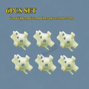 6Pcs Headlight Mounting Bracket Clip For Jeep Grand Cherokee WJ 2000-2004 - Picture 1 of 4