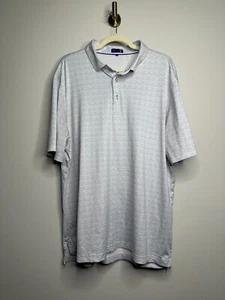 Stitch Golf Polo Grey Patterned Polo Men's XL - Picture 1 of 4