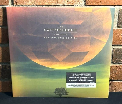 THE CONTORTIONIST - Language Rediscovered Ed Ltd 2LP TANGERINE SPLATTER VINYL - Image 1 of 4