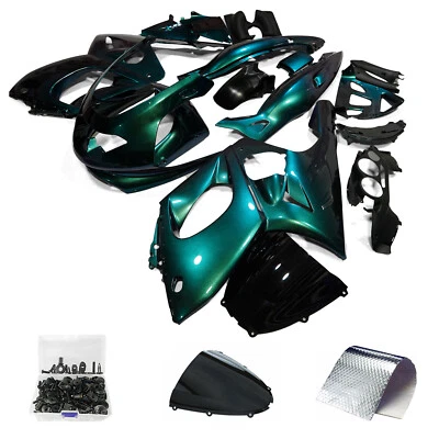 Chameleon Green Injection Fairing Kit For Yamaha Thundercat YZF600R 1997-2007 Foto 1 de 4