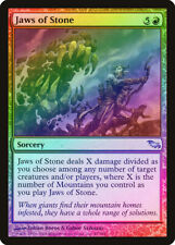 Jaws of Stone FOIL Shadowmoor NM Red Uncommon MAGIC GATHERING CARD ABUGames