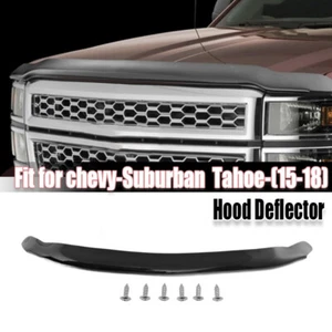 Hood Protector Bug Shield Deflector Fit For 2015-2020 Chevy Tahoe Suburban . - Bild 1 von 14