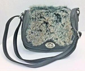 Bolso de hombro de la marca Remache negro con piel sintética - Imagen 1 de 11
