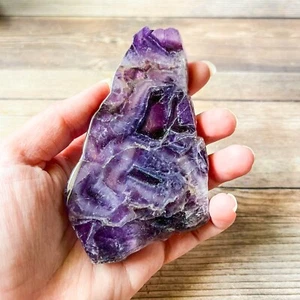 Losa de amatista Chevron 140 g cristal de ensueño - Imagen 1 de 5