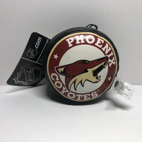 Phoenix Coyotes Plush Puck NHL Cover