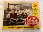Flying Disc Man from Mars Lobby Card - Rare Chapter 1: Menace From Mars - Color