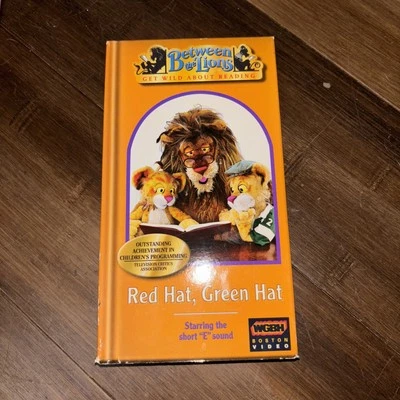  Between the Lions VHS Red Hat Green hat  - Image 1 of 4