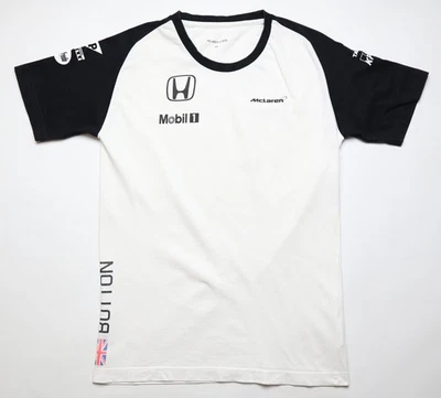 McLAREN F1 TEAM JENSON BUTTON VINTAGE RACING SHIRT JERSEY FORMULA YOUTH SIZE 2XL - Image 1 of 4