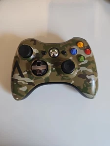 Mando Microsoft Xbox 360 Edición Limitada Halo 4 Camuflaje OEM Limpio y Probado - Imagen 1 de 4