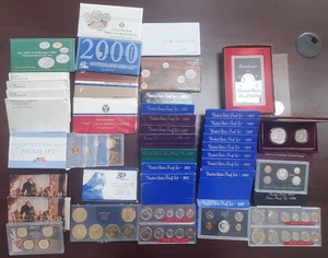 Large Estate Lot-Includes Everything Seen-PROOF SETS, UNCIRCULATED SETS & MORE#3 - Picture 1 of 12