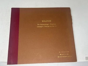 Wagner Die Meistersinger Overture Lohengrin Prelude to Act 3 1930's RARE Vinyl - Picture 1 of 7