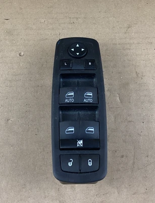 Interruptor de ventana de puerta lateral del conductor Jeep Grand Cherokee 2014-2018 68184803AC OEM Foto 1 de 4