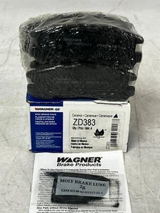 Wagner QuickStop Ceramic REAR Disc Brake Pads Set 95-12 Mitsubishi Eclipse ZD383 - Picture 1 of 6