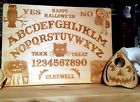 Planche et planchette Ouija Halloween en bois vintage | Planche à spiritueux en bois faite à la main